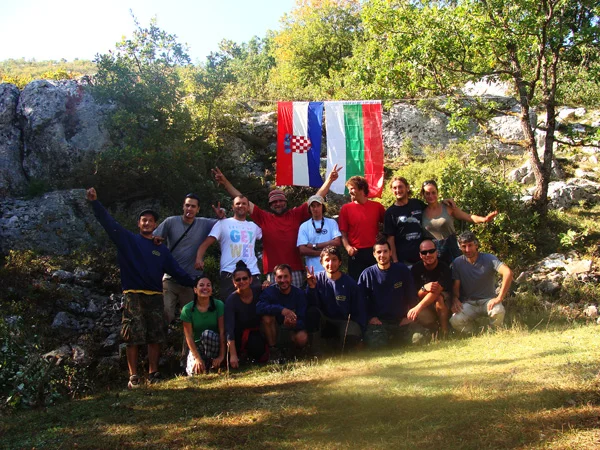 Членовете на Българо-Хърватската експедиция