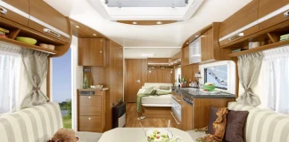 Dethleffs Nomad – опитът се отплаща Dethleffs Nomad - интериор