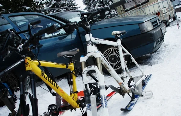 Скибайк: когато нищо не може да те спре да караш колело Скибайк в България / фотография: Петър Савов