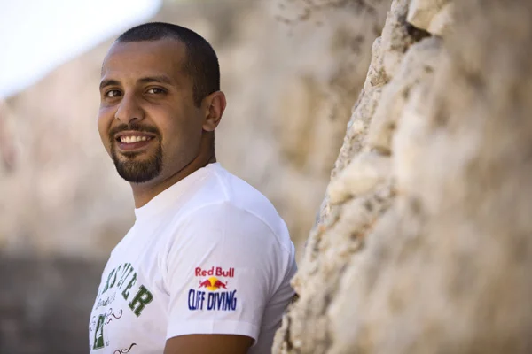 Hassan Mouti - Red Bull Cliff Diving / Photocredit: Damiano Levati