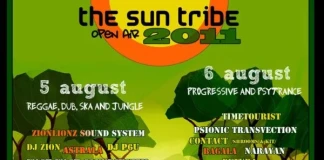 The Sun Tribe Open Air 2011 Реге парти на Отманли
