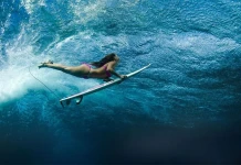 Красотата на сърфа Sarah Lee