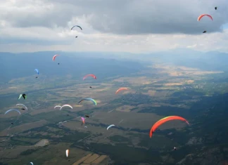 Световното първенство по парапланеризъм в Сопо