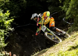 Седрик Грасия за Световната купа по колоездене във Валнорд Седрик Гарсия