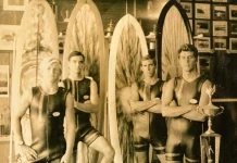 История на неопрена: от военните до сърфистите 60-те години. Сърфисти с "The Body Glove".