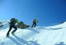 BACKCOUNTRY ски и сноуборд колеж на Асоциация свободни планини