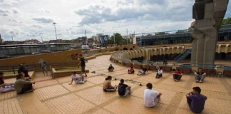 Безплатните паркур и фрийрън тренировки продължават Тренировки по паркур и фрийрън