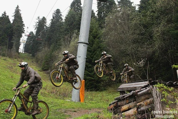 Фотограф: Андреа Димитрова Милан Димов - фрирайд байкърът от "Quarry"