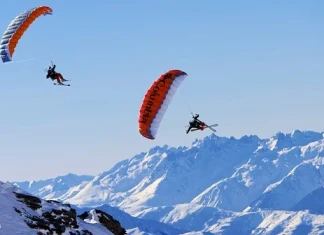 Speed riding: Да летиш по снежните склонове