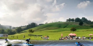 Изкуствен сърф парк във Великобритания