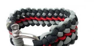 Паракорд гривна за сървайвъри Гривна за сървайвъри