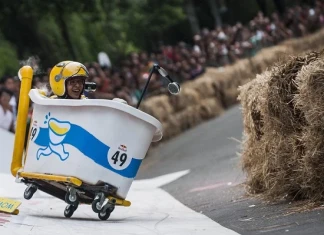 75 самоделни колички в Red Bull Soapbox Red Bull Soapbox