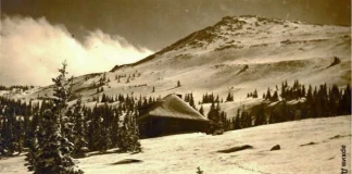 Изглед към Малък резен на Витоша, 1932 г.