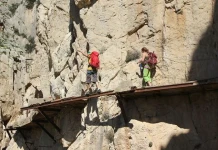 По най-опасната пътека в света Ел Каминито дел Рей