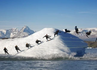Уейкборд и ледници