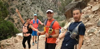 Първият сляп човек, пробягал Гранд Каньон Дан Берлин