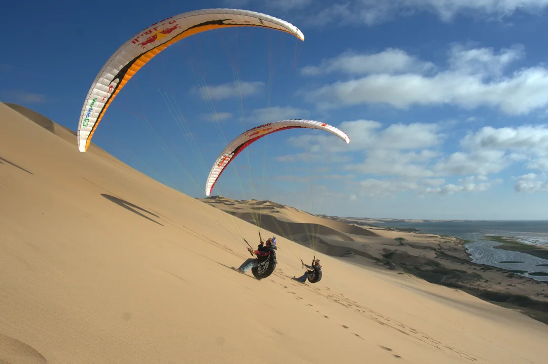 Весо Овчаров над Намибия