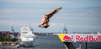 Тодор Спасов. Снимка: Red Bull Cliff Diving