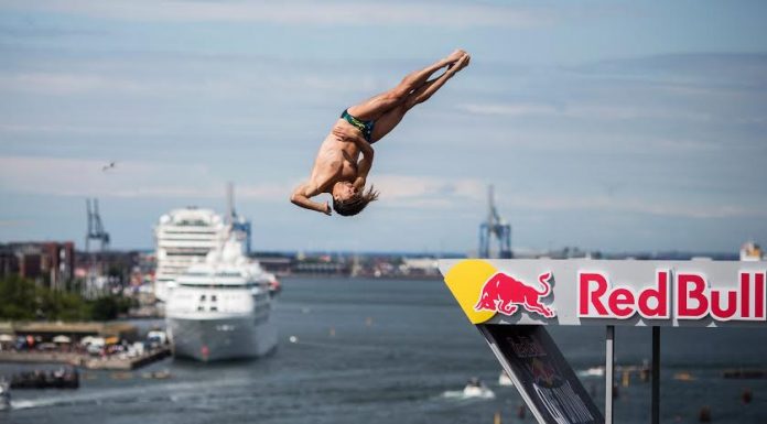 Тодор Спасов. Снимка: Red Bull Cliff Diving