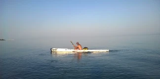 Боян Николов около Тасос за един ден