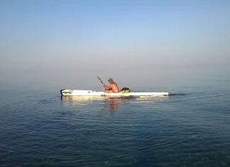 Боян Николов обиколи Тасос за един ден Боян Николов около Тасос за един ден