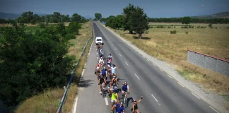 С колело на море