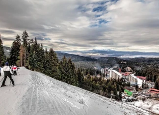 Пистата "Червено знаме" в Боровец. Фотограф: SHEGO