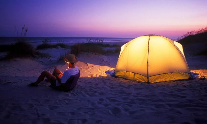 Къмпинг на плажа