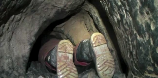 Как се изследват пещерни системи Тясна пещера