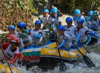 Подкрепа за отбора по рафтинг Национален отбор по рафтинг