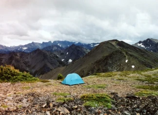 С палатка из националните паркове на САЩ