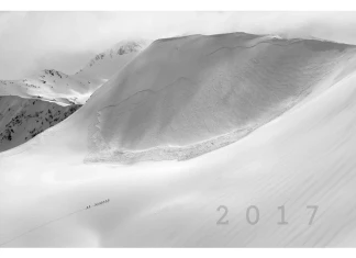 Зимен полъх с фрийрайд календар за 2017 година Календар Виктор Троянов