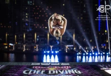 Red Bull Cliff Diving Финалът – директно онлайн Red Bull Cliff Diving Dubai
