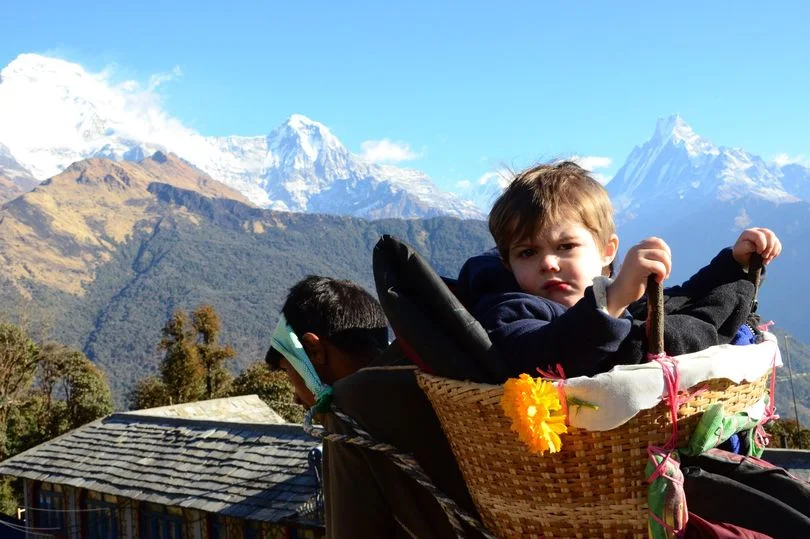 Най-малкият турист във Великобритания