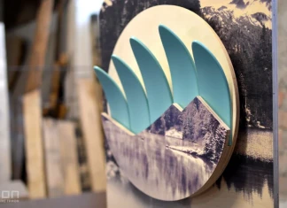 Закачалка от стари ски