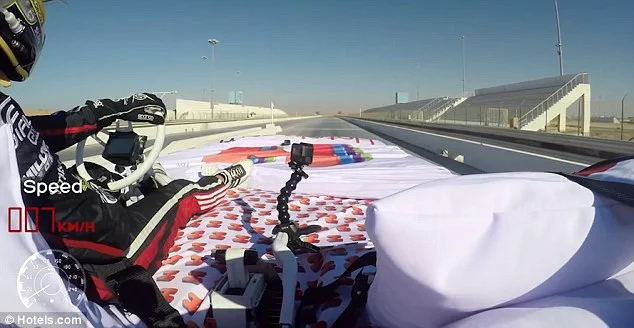 135 км в час с легло на колела