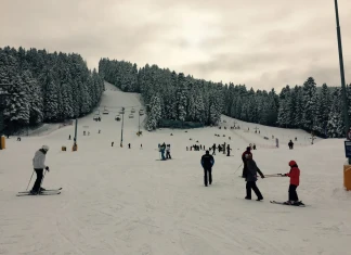 Включване от Боровец: в големия студ Боровец репорт