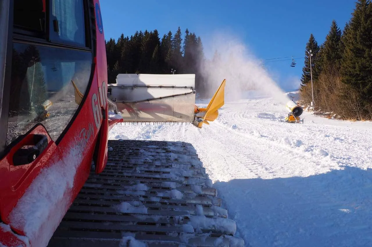 съоръжения за технически сняг