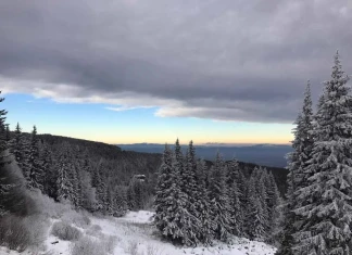 витоша ски пейзаж