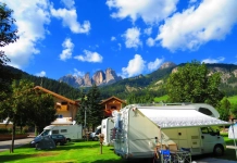 Над Доломитите с парапланер