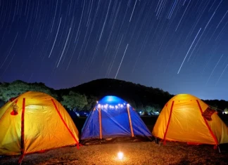Персеиди, палатка