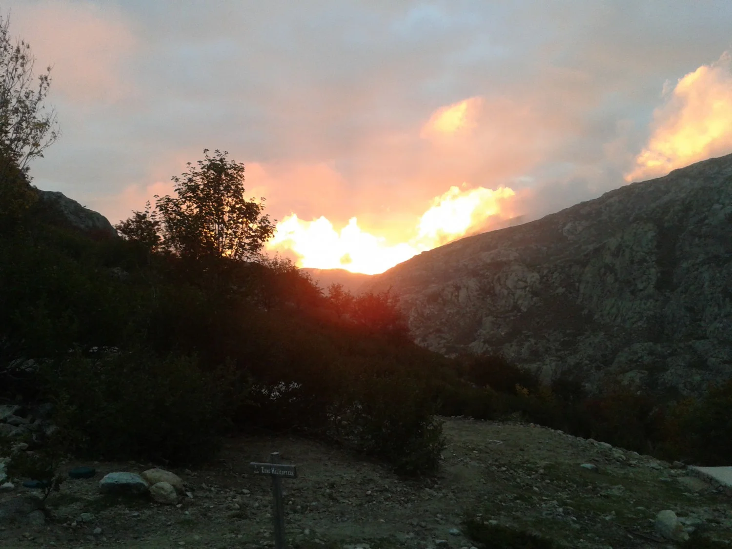 Хижа Мангану, Корсика