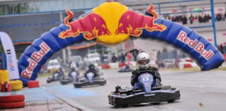 Participants perform during the Red Bull Kart Fight National Final in Plovdiv, Bulgaria on 30th of September 2017 © RedBull Content Pool