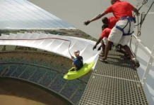 Да полетиш във въздуха…с каяк Bungee with kayak