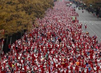 Дядо Коледа рън