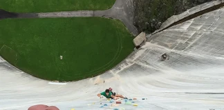 Най-дългата катерачна стена в света