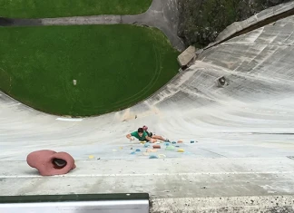 Най-дългата катерачна стена в света