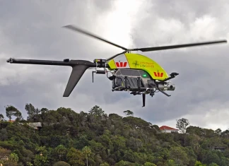 Спасителна операция с дрон