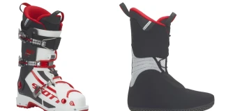 Ски обувки от Scott, пълни с технологии Scott Carbon Lightfiber S1