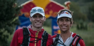 1400 км бягане през Хималаите в опит за рекорд Райън Сандес и Рино Гризел